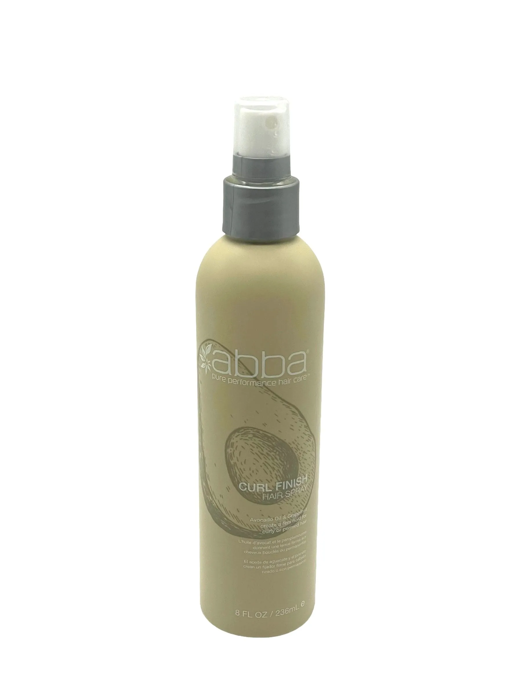 Abba Curl Finish Spray 100% Vegan & Gluten Free 8oz