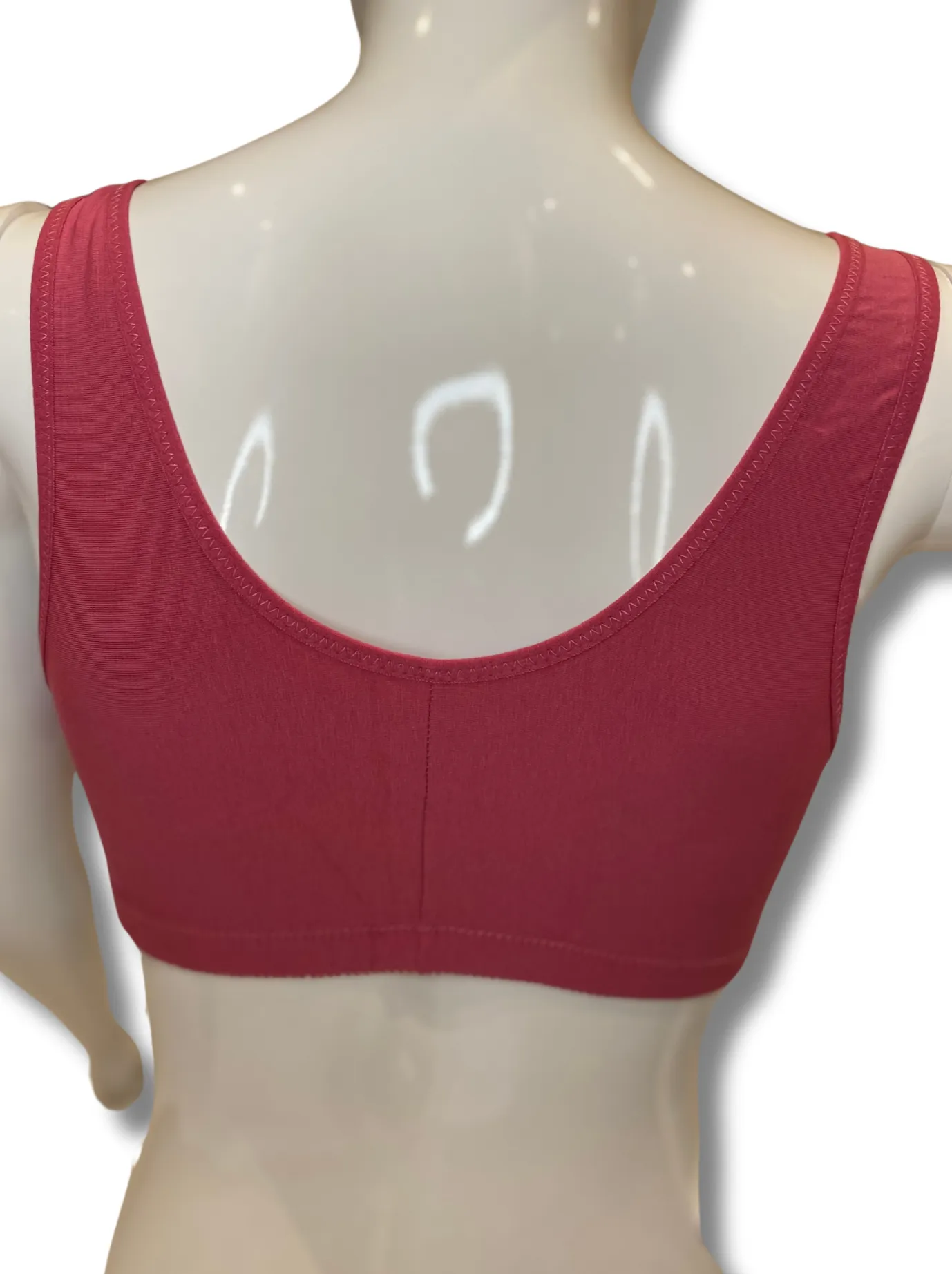 ABC Leisure Front Fastening Mastectomy Bra - Berry