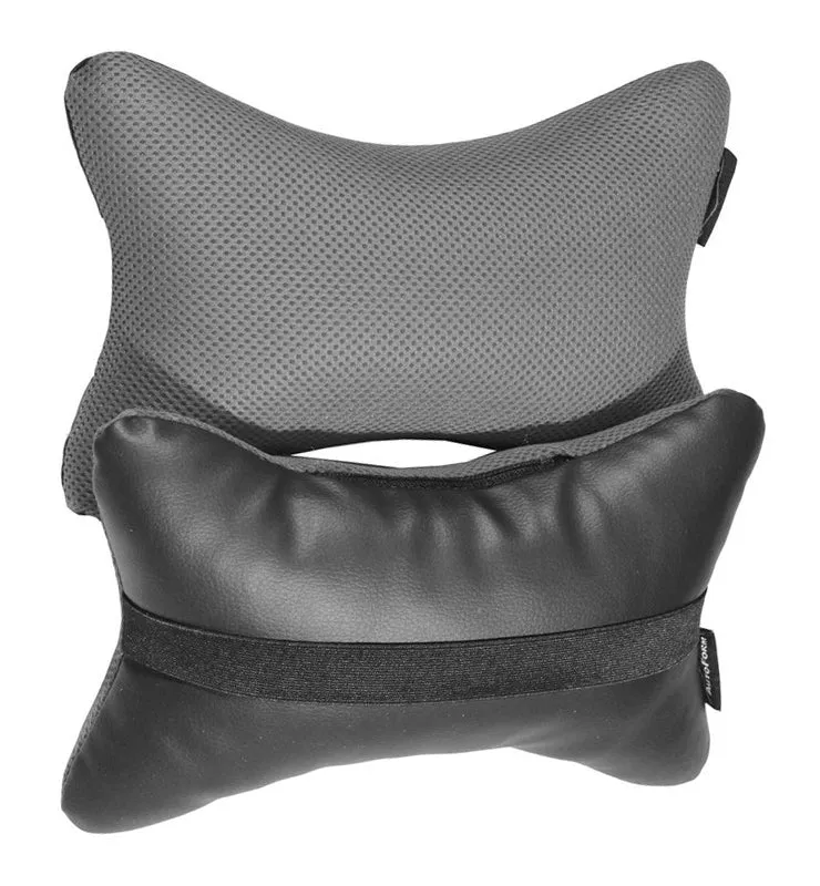 Automania Autoform (2 pcs) HC4X2 2-in-1 Car Headrest Neck Cushin Pillow Support