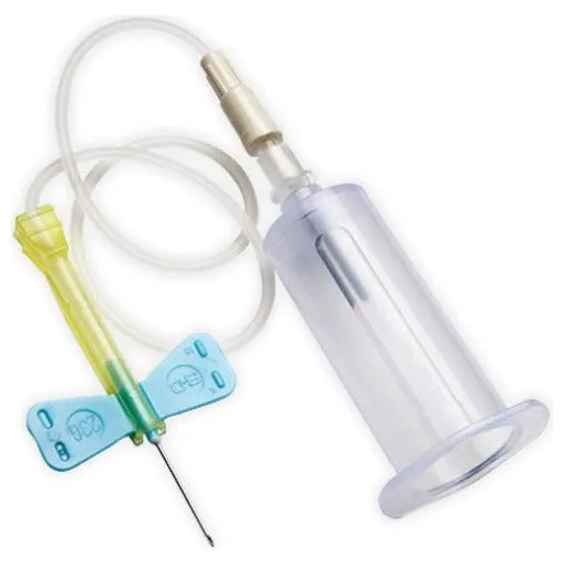 BD Vacutainer® Safety Lok™ Blood Collection Wingset with Luer Adapter 23G x 3/4" L x 12"