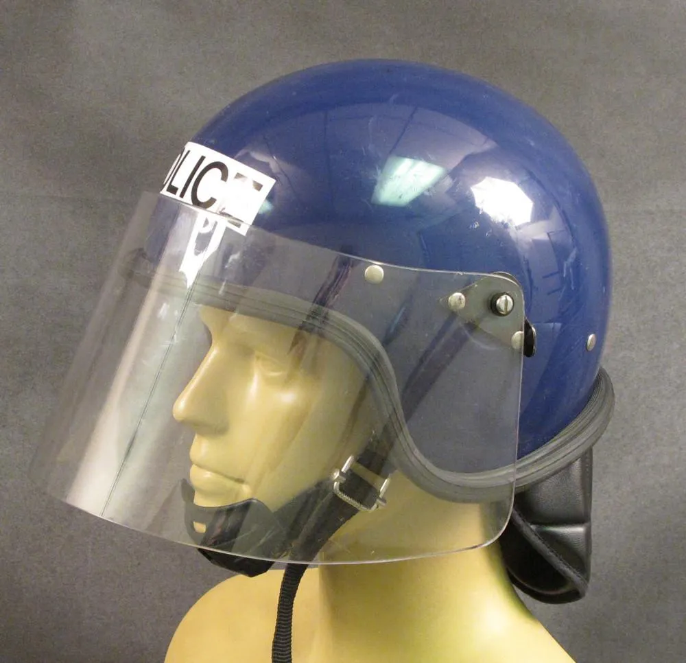 British Police Bobby Riot Helmet