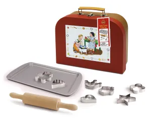 Deluxe Cookie Cutter Baking Set in Carry Case 10pc