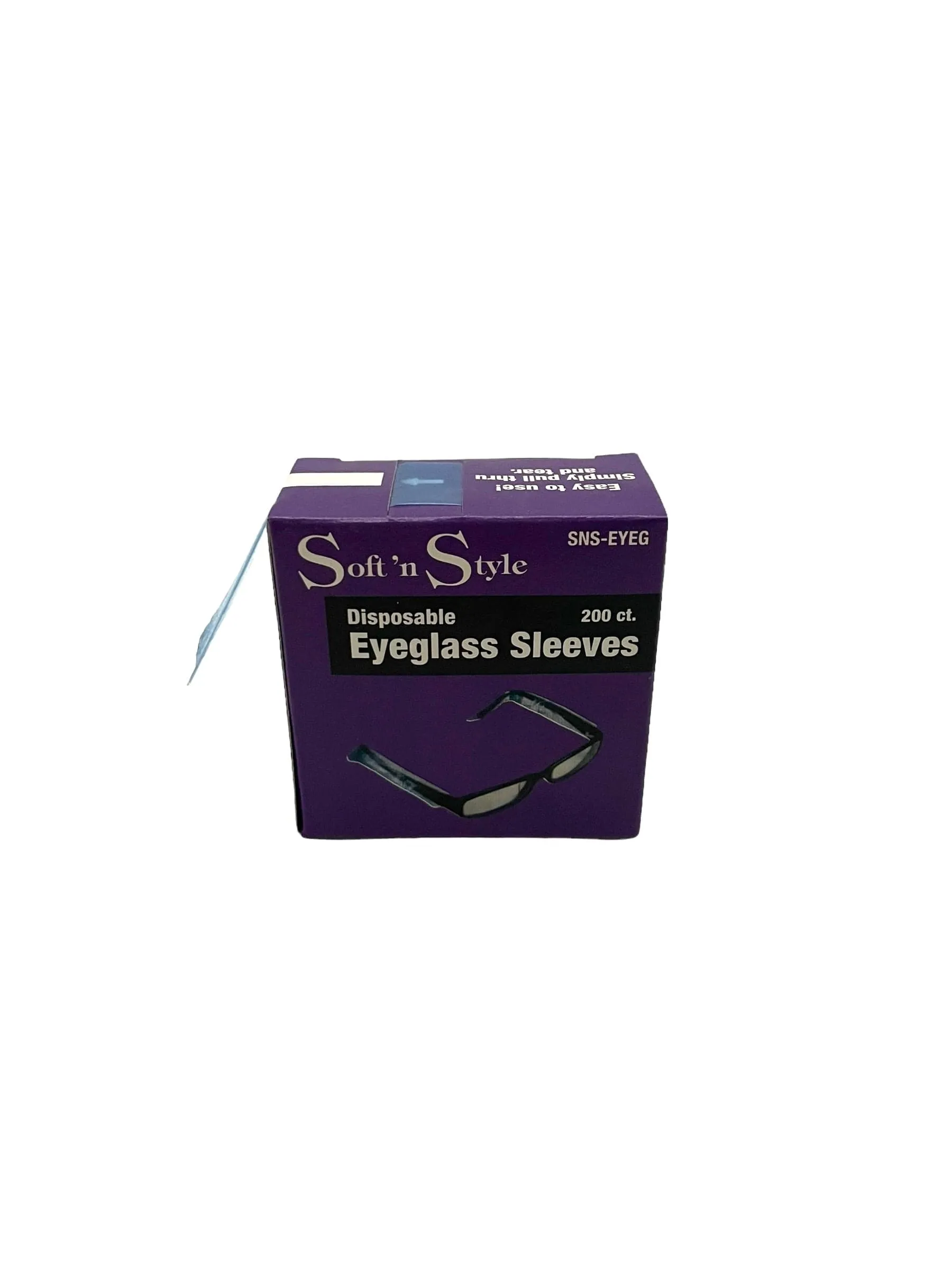 Disposable Eyeglass Sleeves 200 ct