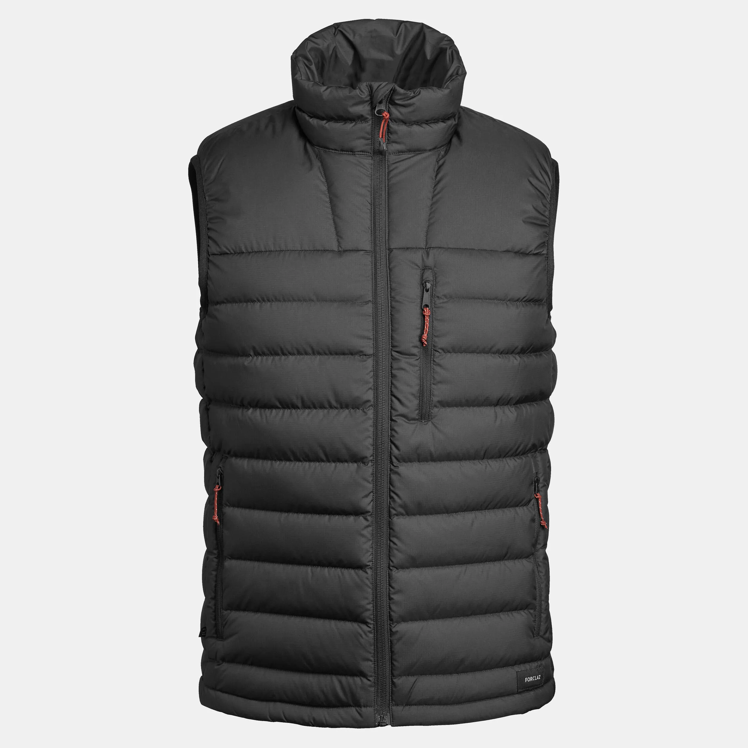 Men's down trekking vest Quechua MT500, black