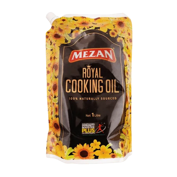 MEZAN ROYAL COOKING OIL 1LTR POUNCH