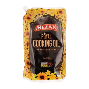 MEZAN ROYAL COOKING OIL 1LTR POUNCH