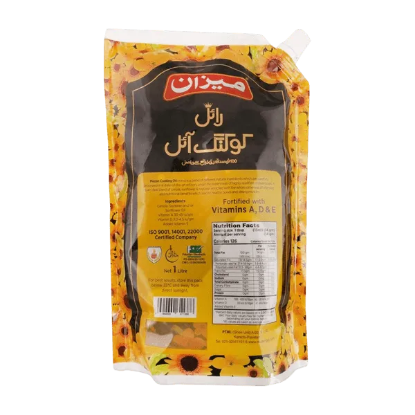 MEZAN ROYAL COOKING OIL 1LTR POUNCH