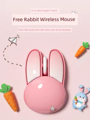 Mofii Wireless Bluetooth Cute Girl Computer Mouse