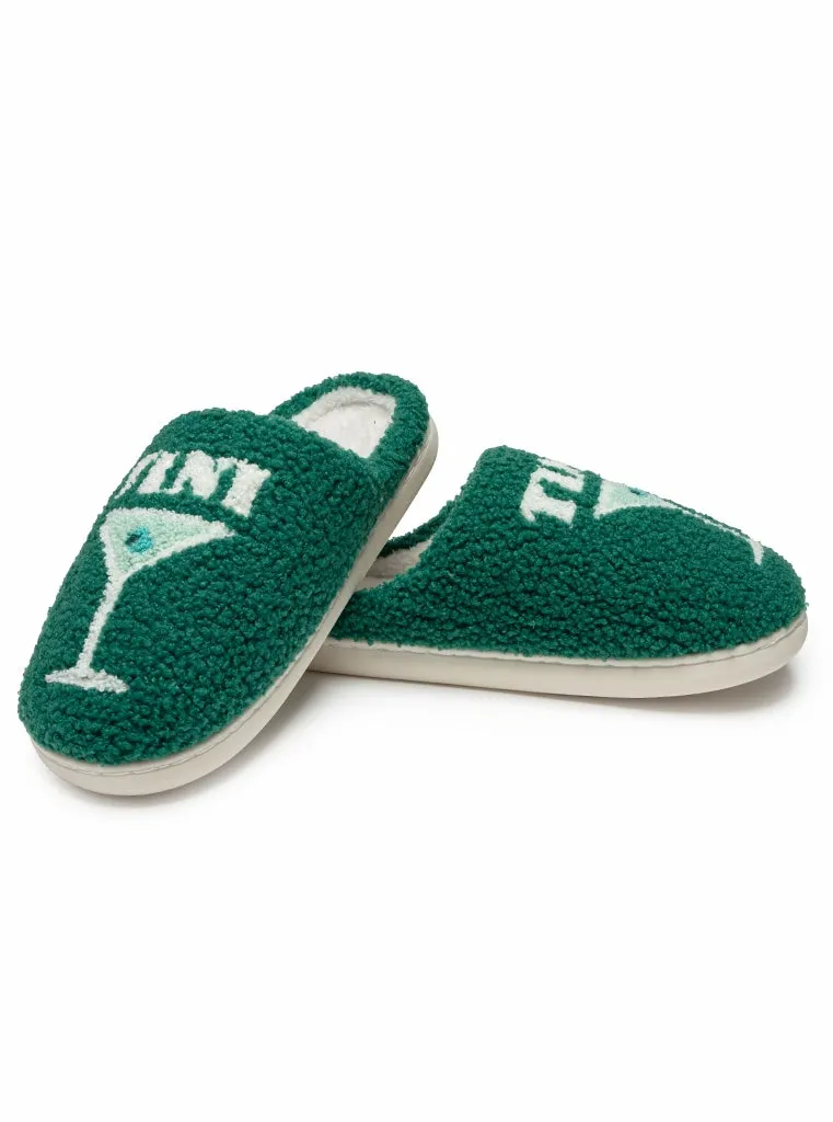 Outdoor Slippers - Martini "Tini Time"