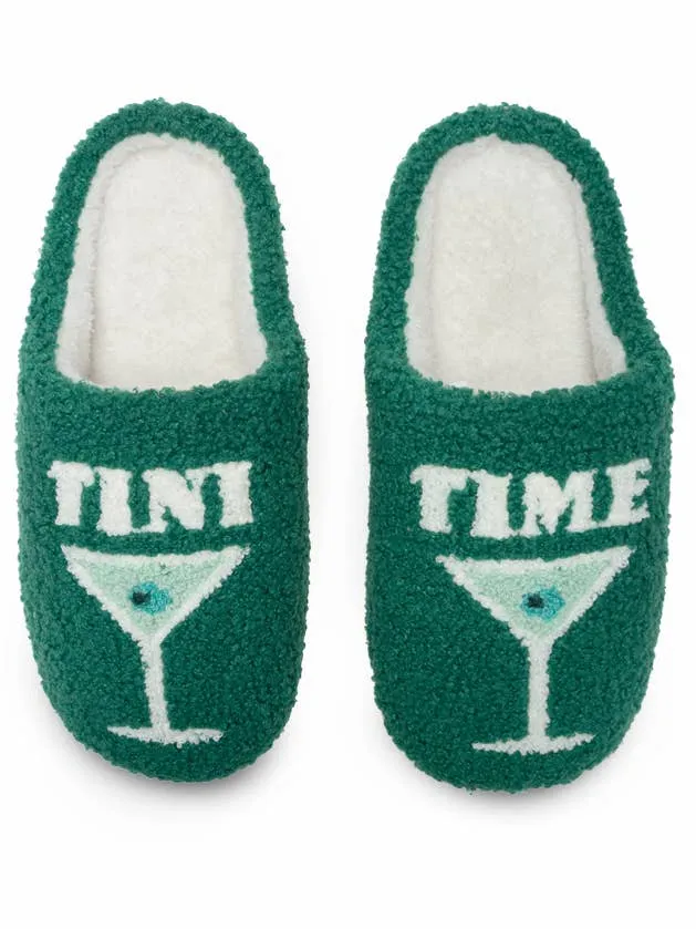 Outdoor Slippers - Martini "Tini Time"