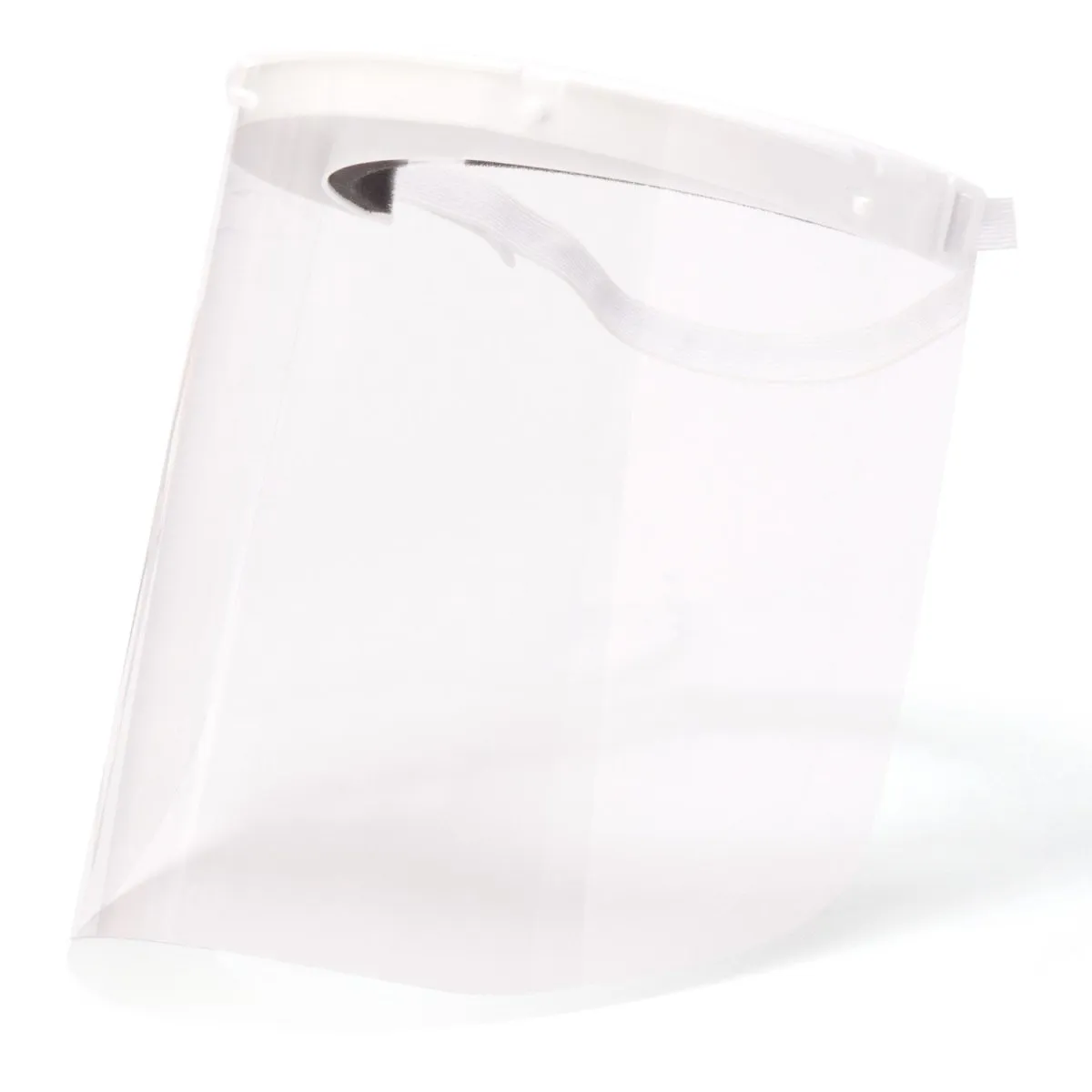 Polycarbonate Medical Face Shields with Adjustable Strap (PK 20 Straps   100 Shields)