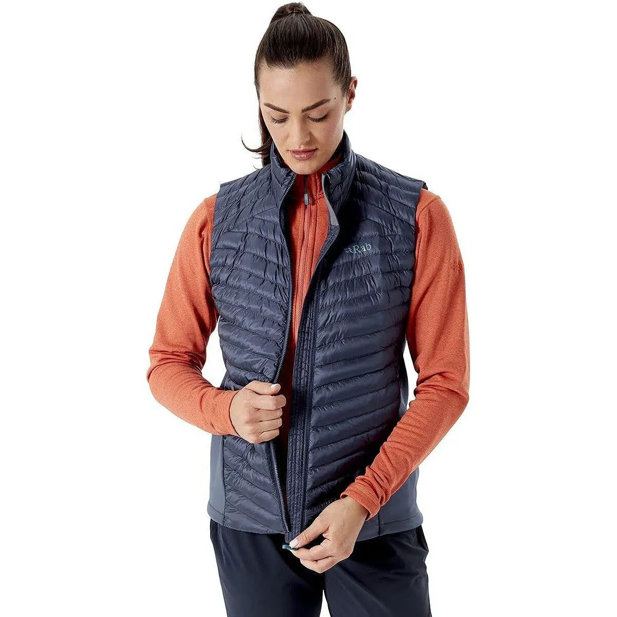 RAB Women's Cirrus Flex 2.0 Synthetic Insulated Windproof Water-Resistant Vest for Hiking, Climbing, and Skiing