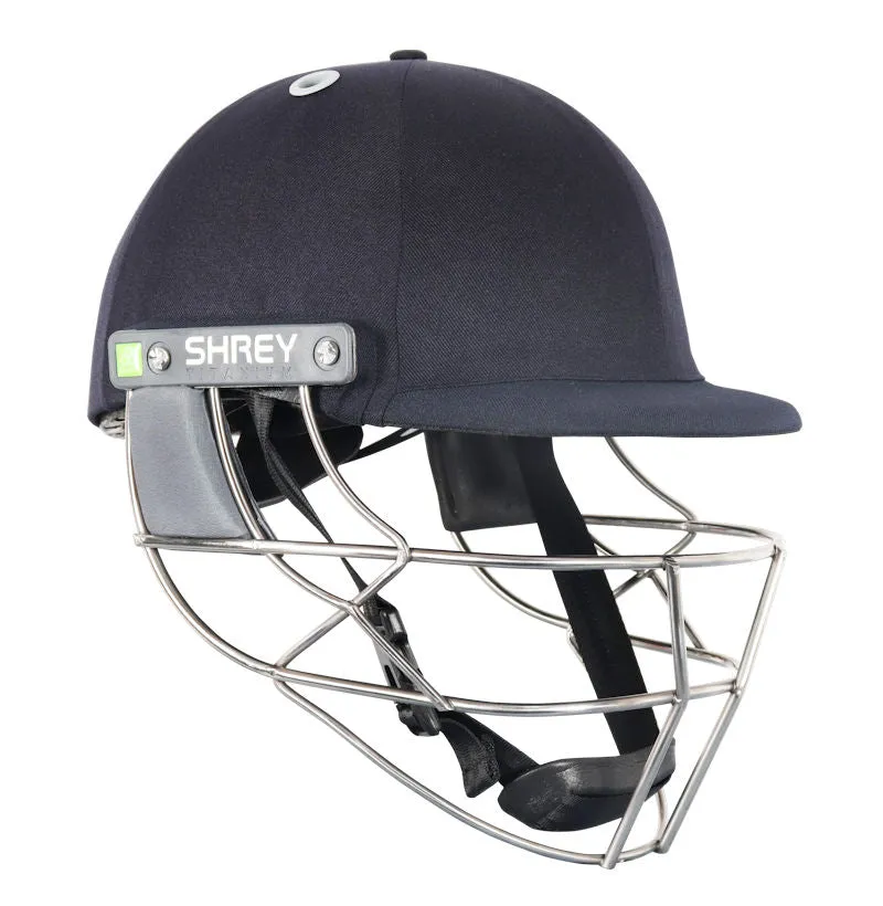 Shrey Koroyd Cricket Helmet Titanium Visor Navy