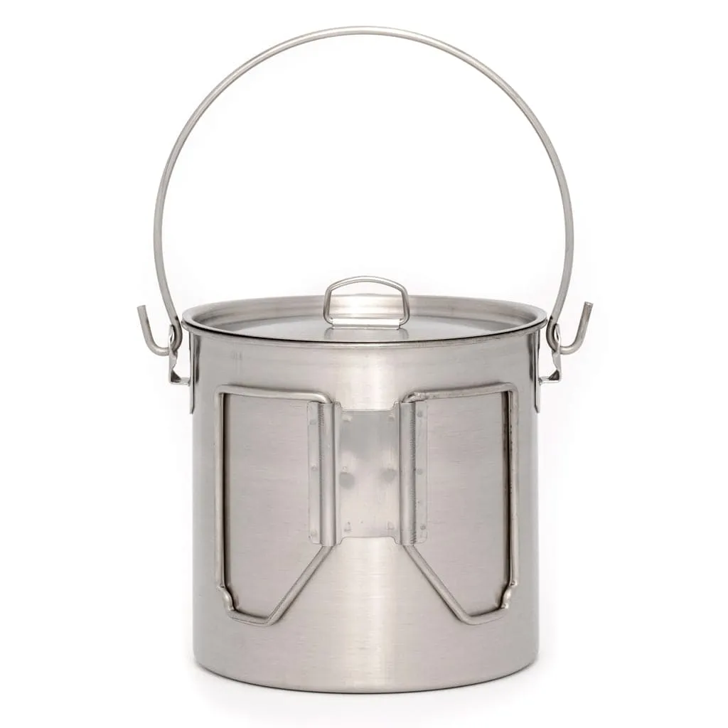 Stainless Steel 64oz. Bush Pot