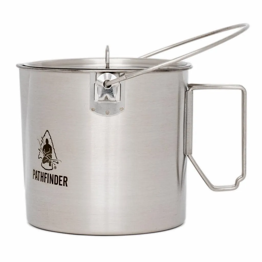 Stainless Steel 64oz. Bush Pot