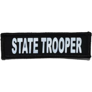 State Trooper Reflective - 1x3.75 Patch