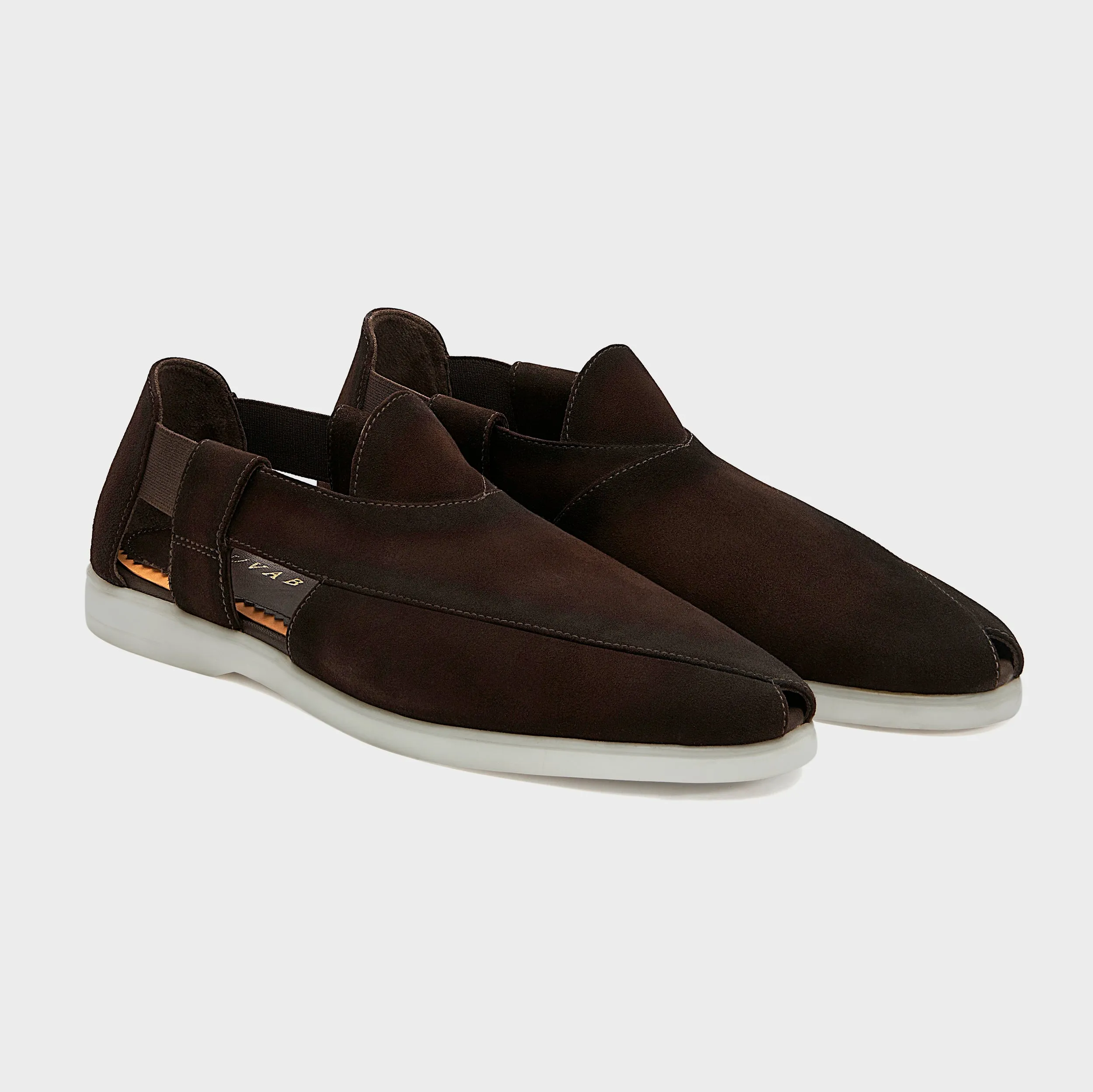 Summer Peshauri | Dark Chocolate Suede