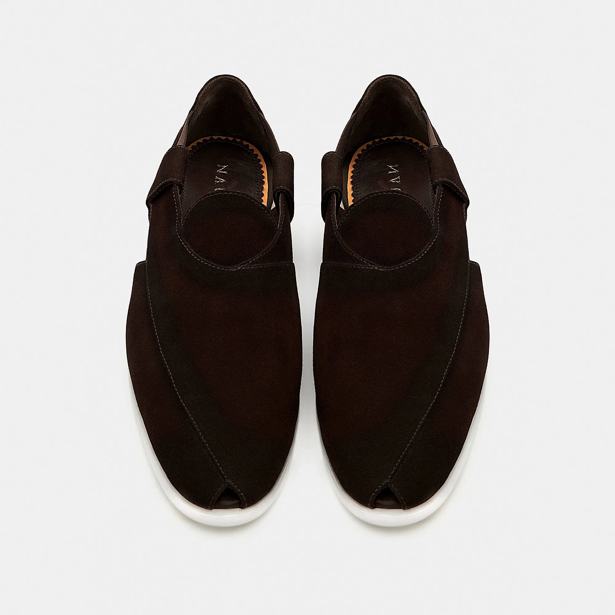 Summer Peshauri | Dark Chocolate Suede