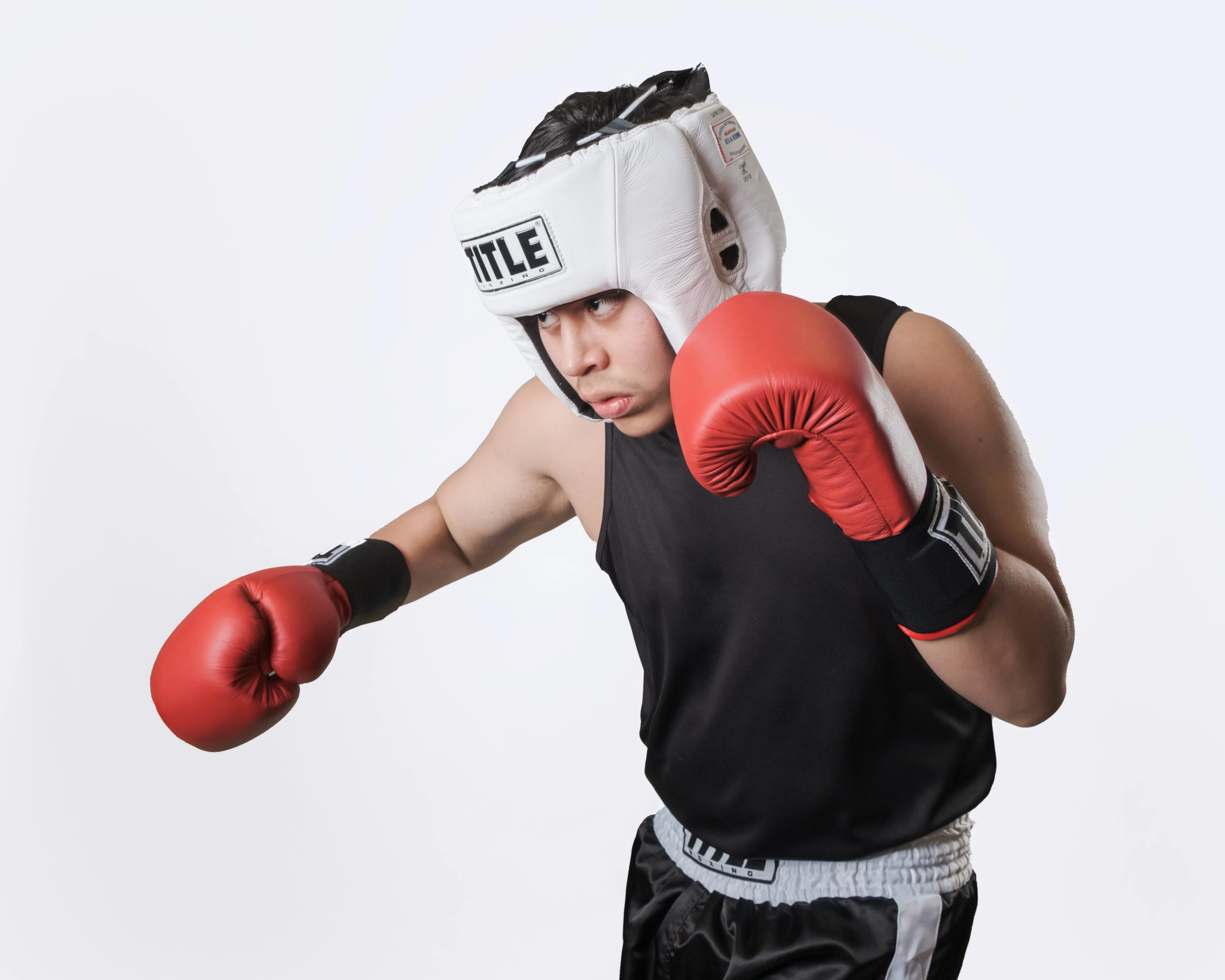 TITLE Boxing USA Boxing Competition Headgear - Open Face