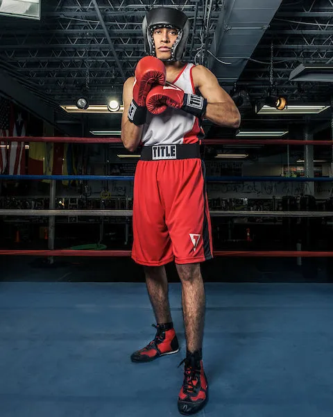 TITLE Boxing USA Boxing Competition Headgear - Open Face