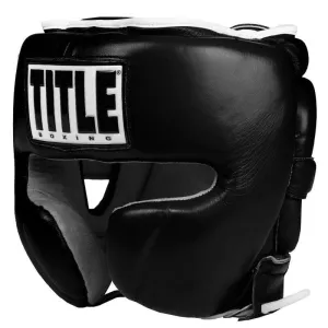 Title Leather Sparring Headgear