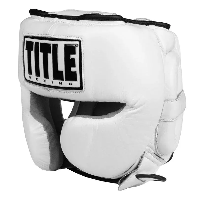 Title Leather Sparring Headgear