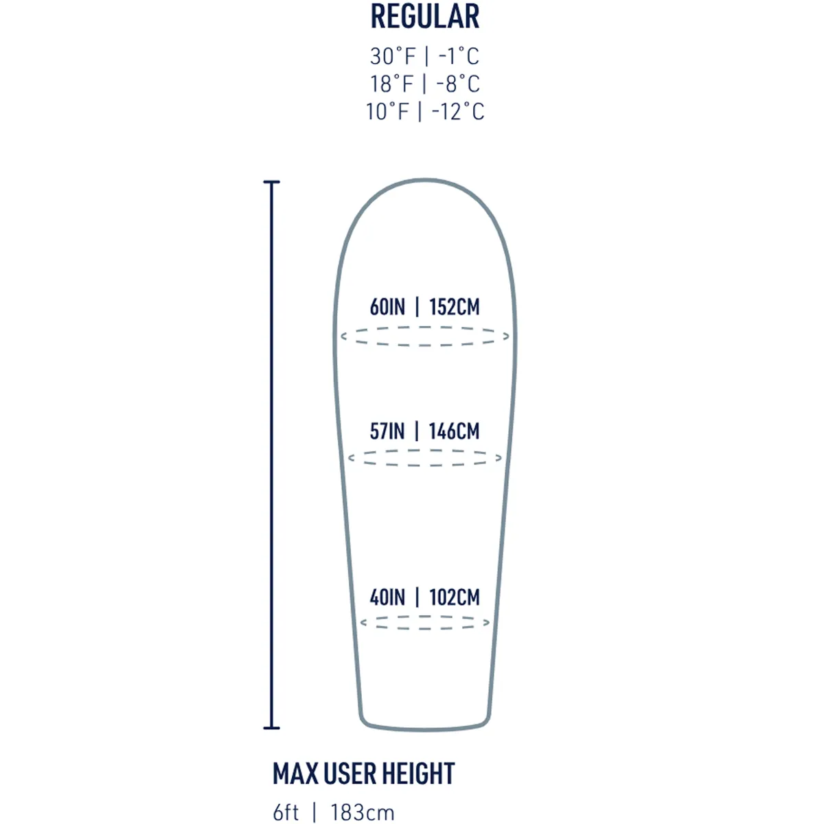 Trek TK3 Down Regular 10F