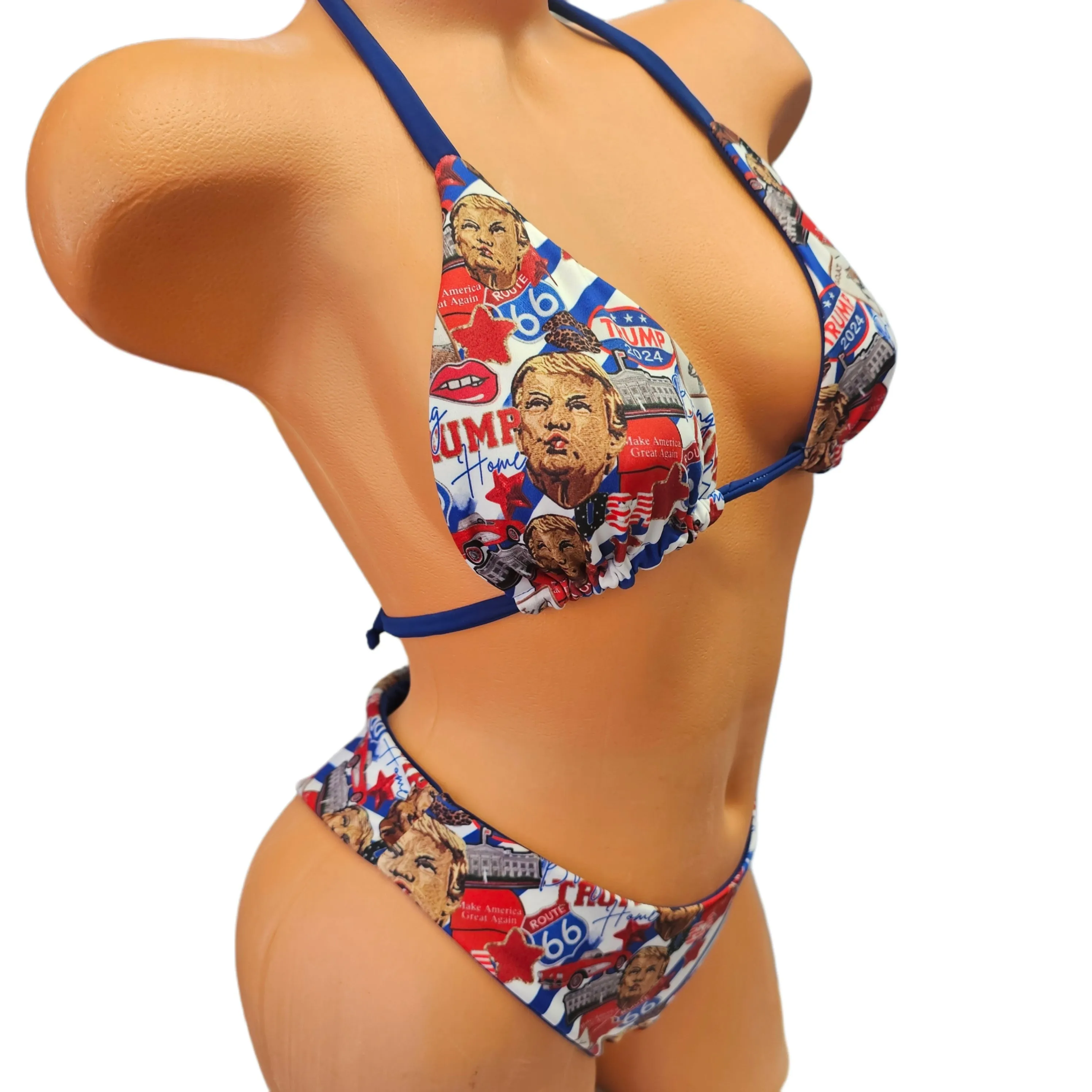 Trump kiss Scoop bottoms