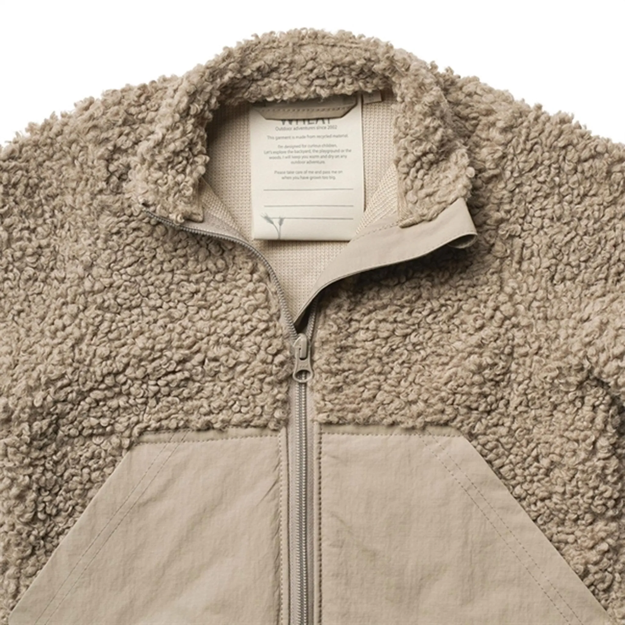 Wheat Pile Tiko Jacket Beige Stone